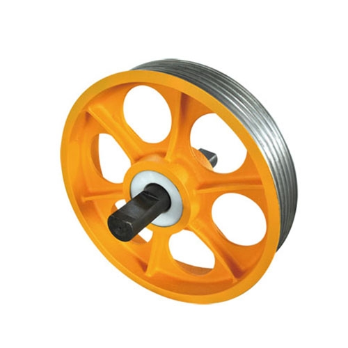 Cast iron reverse sheave