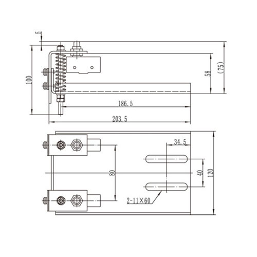 FN-JD-007 car bottom weighing device