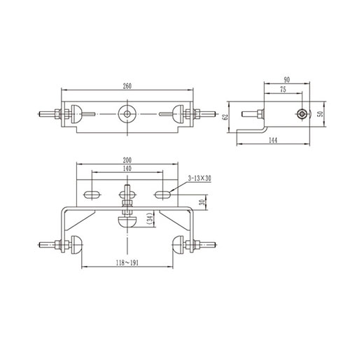FN-JZ-024 Car top aligner assembly