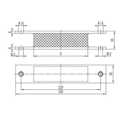 FN-JZ-006 anti-vibration rubber pad FN-JZ-006 anti-vibration rubber pad