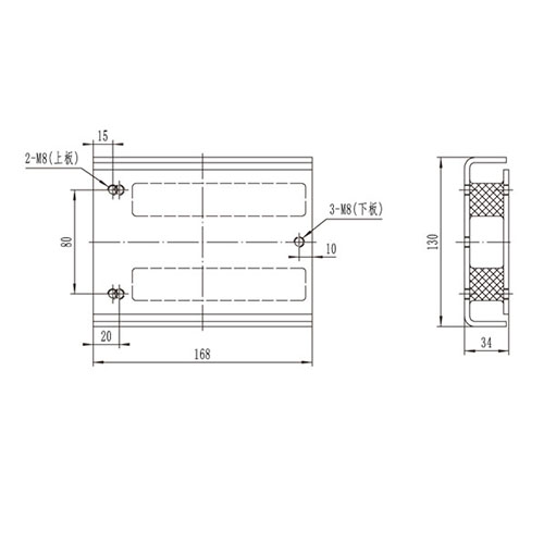 FN-JZ-003 Motor base (shock pad)