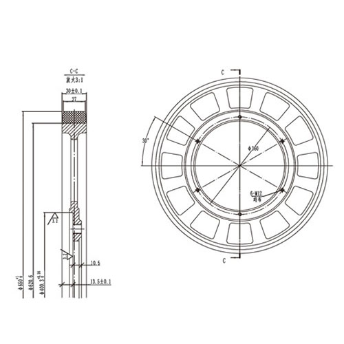 FN-MCL-003 friction wheel