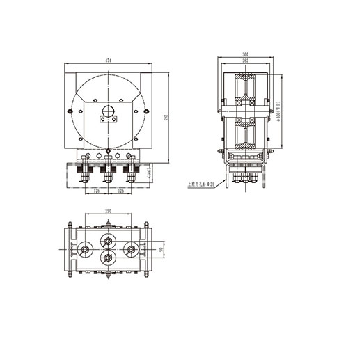 FN-JDL-009 car top wheel parts