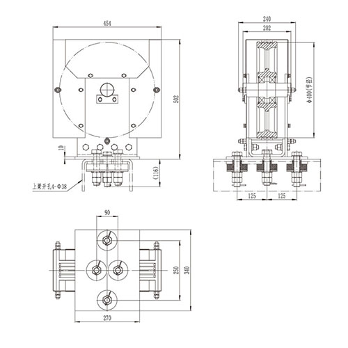FN-JDL-006 car top wheel parts